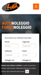 Mobile Screenshot of lgautonoleggio.it